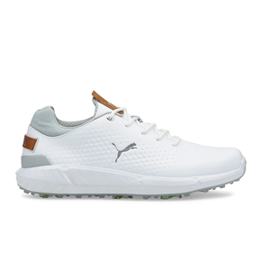 Puma Ignite Articulate Mens Golf Shoes White/Silver